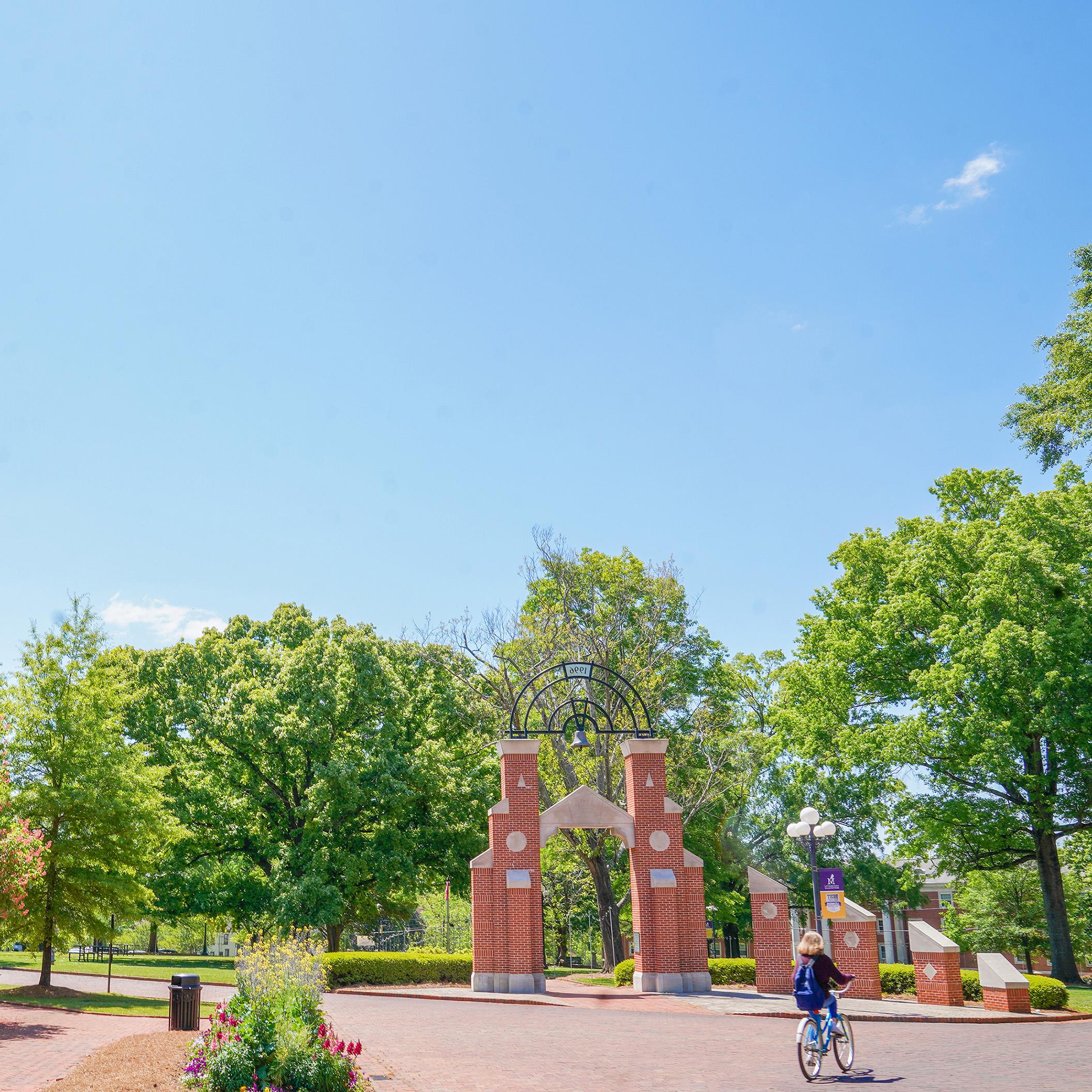 Bowers Colonnade on UM campus.